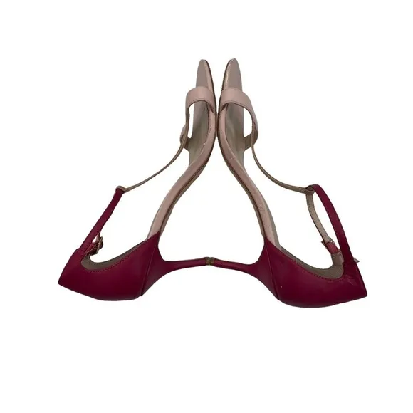Calvin Klein Pink Laken Almond Toe Heeled Sandals Size 9 Women’s