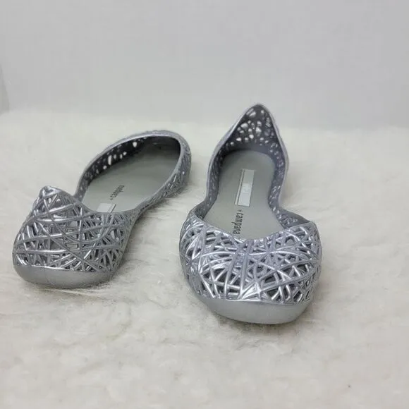 Campana Zig Zag Iv Inf 06458 Silver Kids Shoes Size 13