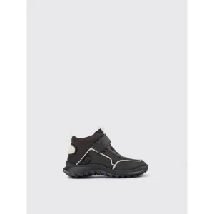 Camper Crclr sneakers in recycled polyester and leather Kids Black