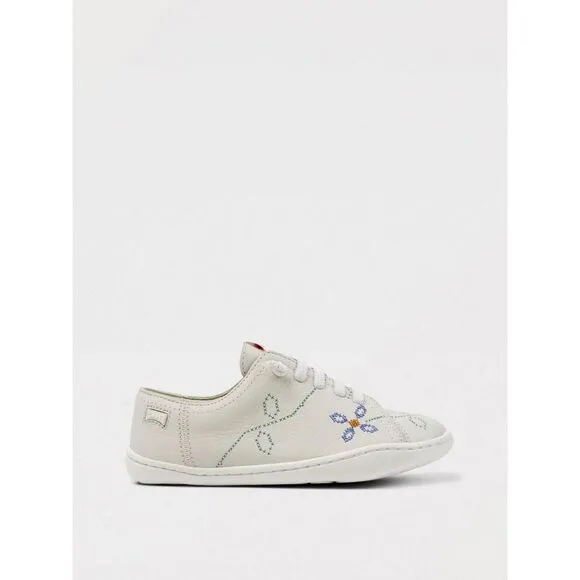 Camper Twins 80003150TWINS Embroidered Sneakers Kids White Footwear