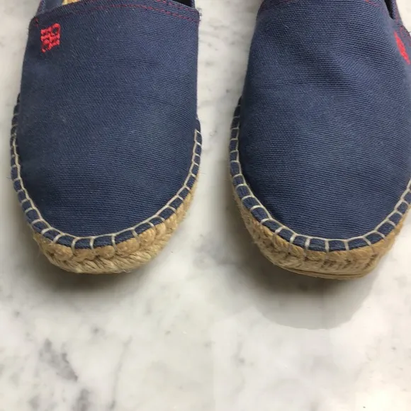 Carolina Herrera Mens espadrilles Classic navy blue Size 8.5