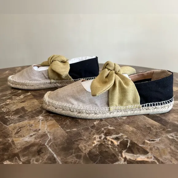 Castaner Pura Bow Tie Espadrille Flats