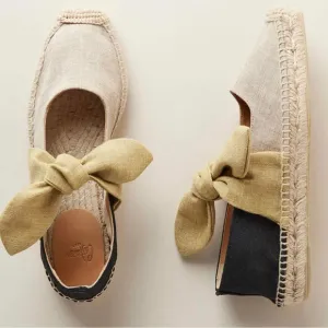 Castaner Pura Bow Tie Espadrille Flats