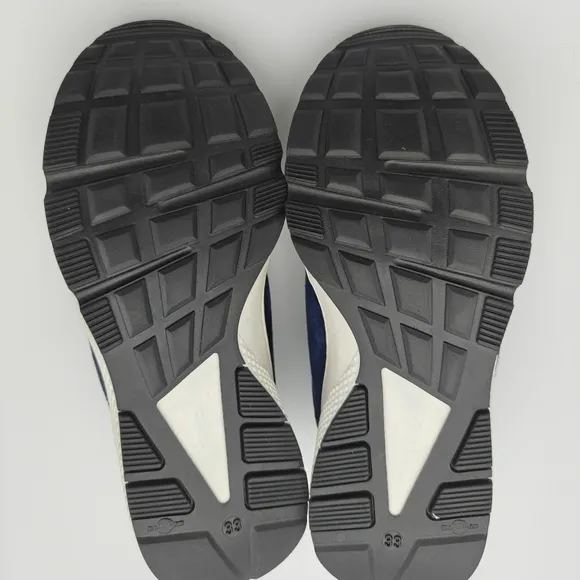 CESARE PACIOTTI 1.5 US 33EU Trainers Leather Suede Italy 4US Boys Navy Blue $175