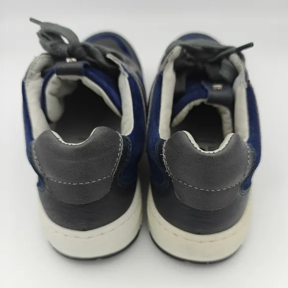 CESARE PACIOTTI 1.5 US 33EU Trainers Leather Suede Italy 4US Boys Navy Blue $175