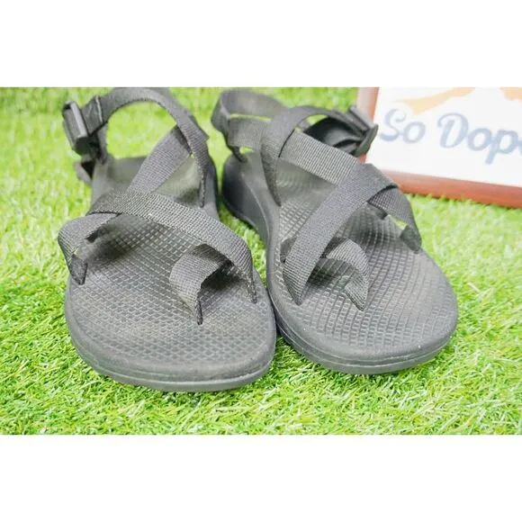 Chaco Black Strap Sandals - Women's Size 8