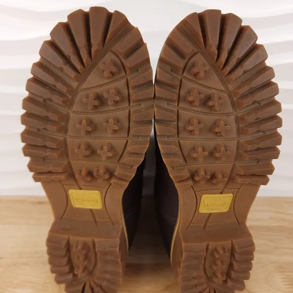 Chaco Fields Chelsea Boots Womens 6 Chestnut Brown Leather Pull On JCH107428