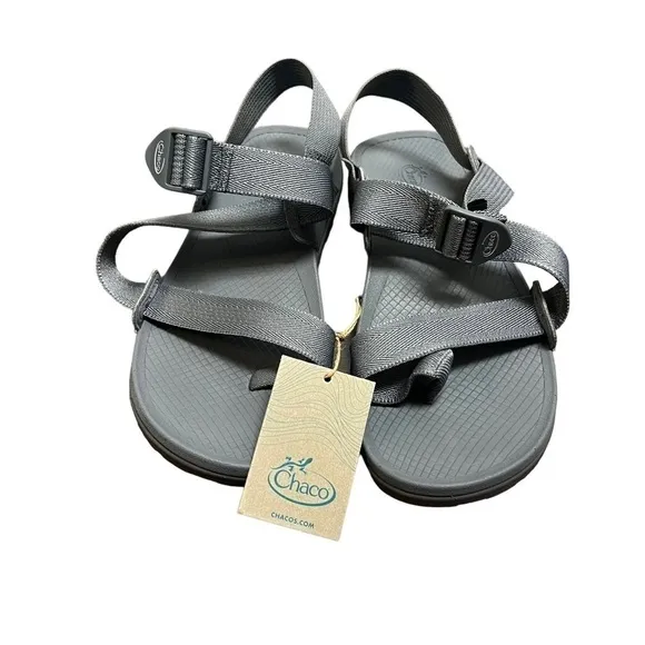 Chaco Men's Lowdown 2 Sandal Gray adjustable