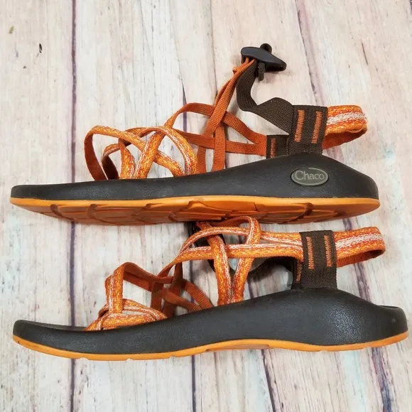 Chaco | Orange ZX/2 Toe Loop Women's Sandals