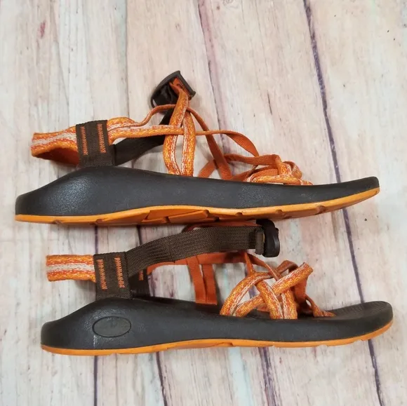 Chaco | Orange ZX/2 Toe Loop Women's Sandals