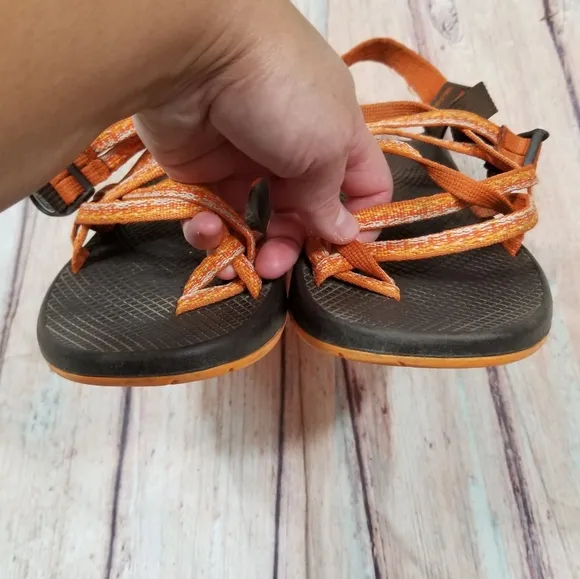 Chaco | Orange ZX/2 Toe Loop Women's Sandals