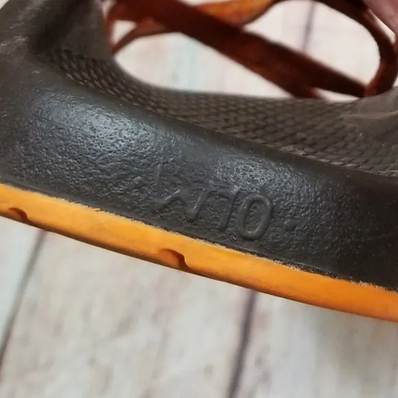 Chaco | Orange ZX/2 Toe Loop Women's Sandals