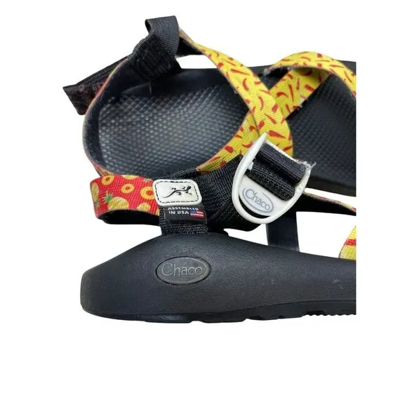 Chaco Sandals Adjustable Strap Hiking Outdoor Men’s 11 Cinco de Mayo Colorful