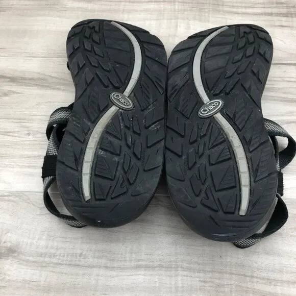 Chaco Sandals Mens 12 Black Z1 Outdoor Adjustable Strap Water Shoes