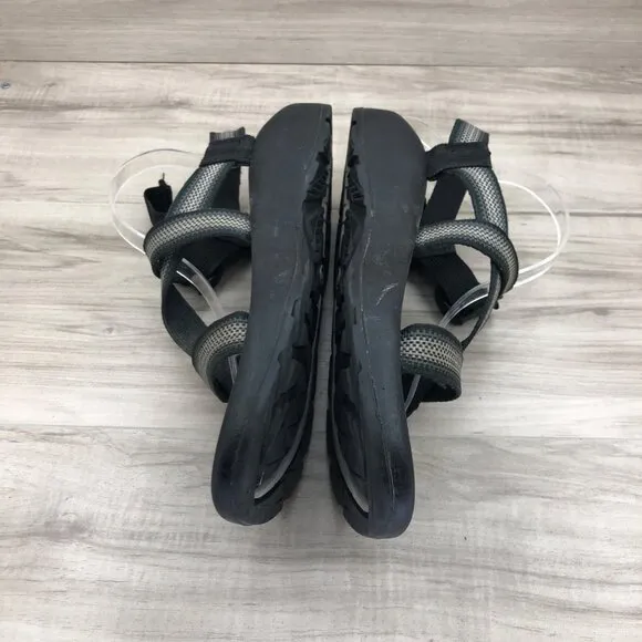 Chaco Sandals Mens 12 Black Z1 Outdoor Adjustable Strap Water Shoes