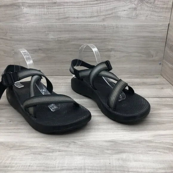 Chaco Sandals Mens 12 Black Z1 Outdoor Adjustable Strap Water Shoes