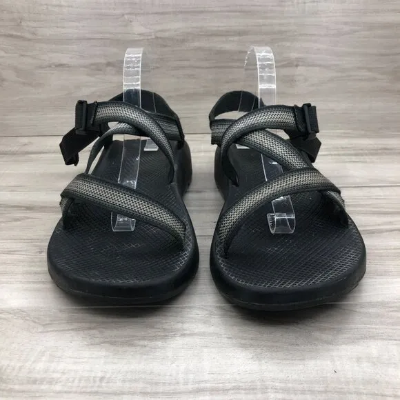 Chaco Sandals Mens 12 Black Z1 Outdoor Adjustable Strap Water Shoes
