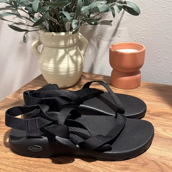 Chaco Women’s 10 Black Z1 Classic Sport Sandals Trail Outdoor Adjustable Strap