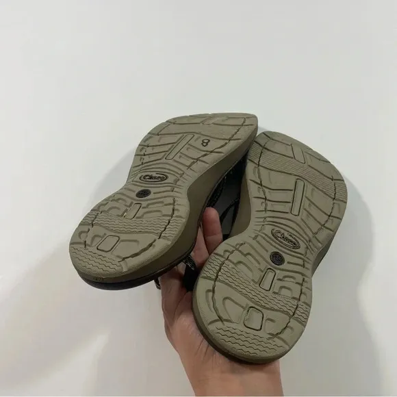 Chaco Womens Sleet Sport Sandals Brown Backless
