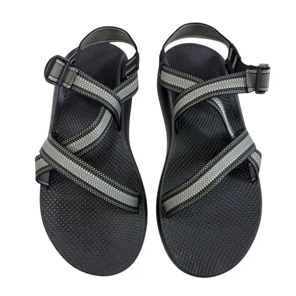Chaco Z/1 Classic Adjustable Strap Sandals in Split Grey Men's Size 13