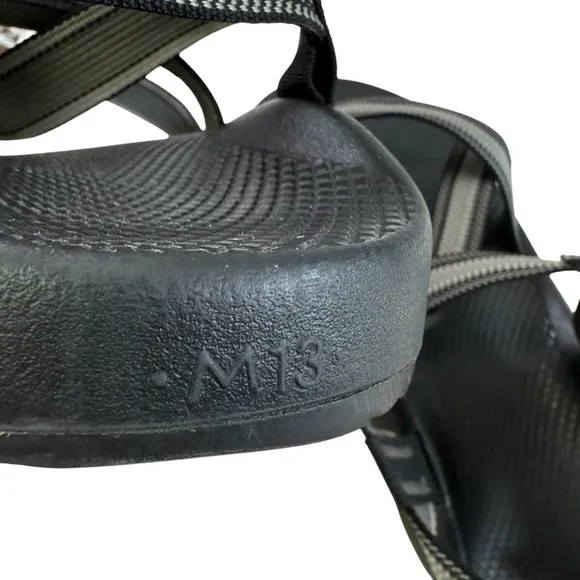 Chaco Z/1 Classic Adjustable Strap Sandals in Split Grey Men's Size 13