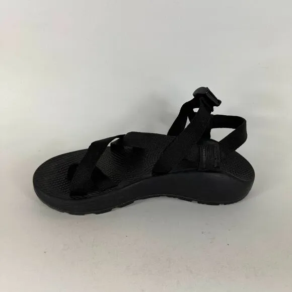 Chaco Z/2 Strappy Sandals Men's 8 Black Comfort Adjustable Strap Outdoor Classic