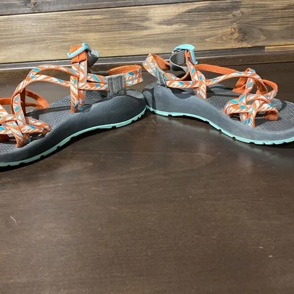 Chaco ZX/2 Cloud Dual Adjustable straps Cushioned Sandals Size 7
