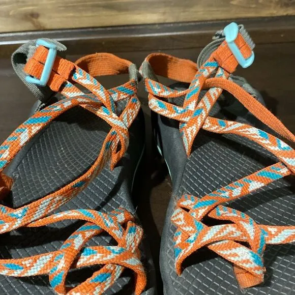 Chaco ZX/2 Cloud Dual Adjustable straps Cushioned Sandals Size 7