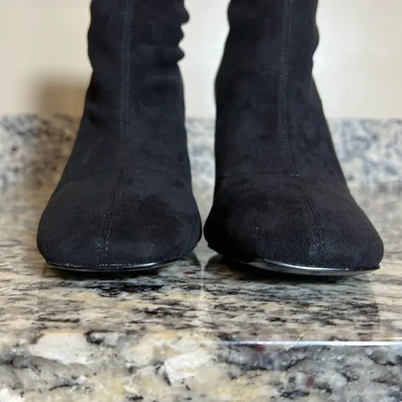 Charles David Faux Suede Pull On Boots