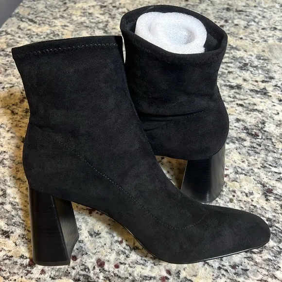 Charles David Faux Suede Pull On Boots