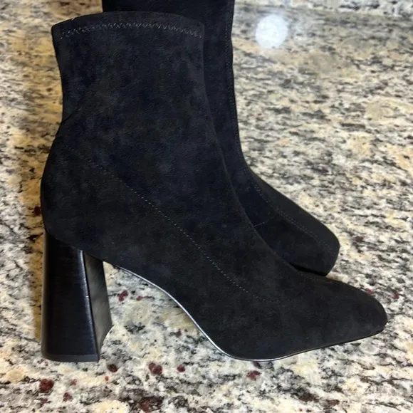 Charles David Faux Suede Pull On Boots