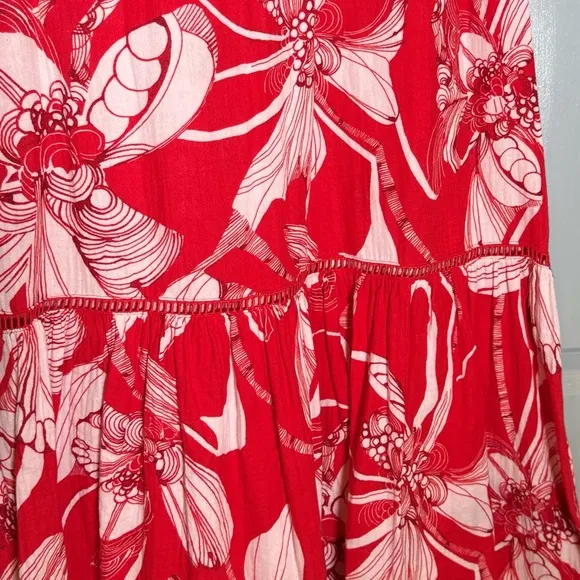 Chico’s Modern Peasant Floral Maxi Dress – 100% Cotton, Boho Chic – Brand New
