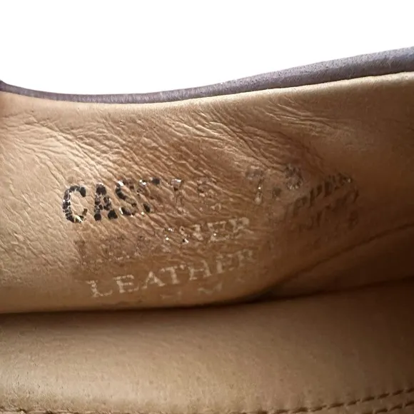 CHOCOLAT BLU CASSIE SABLE SLIP ON FLATS 6.5-7