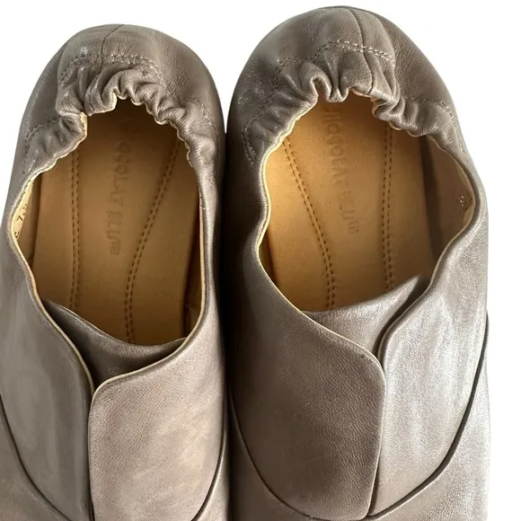 CHOCOLAT BLU CASSIE SABLE SLIP ON FLATS 6.5-7
