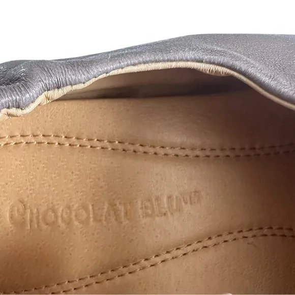 CHOCOLAT BLU CASSIE SABLE SLIP ON FLATS 6.5-7