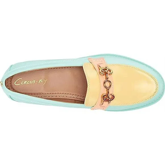 Circus By Sam Edelman Deana Loafers Iced Mint/Pineapple Yellow