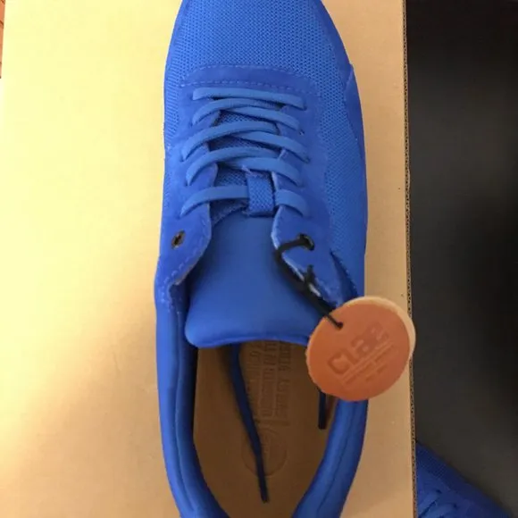 CLAE Hoffman Royal Blue Suede Mesh SNEAKERS