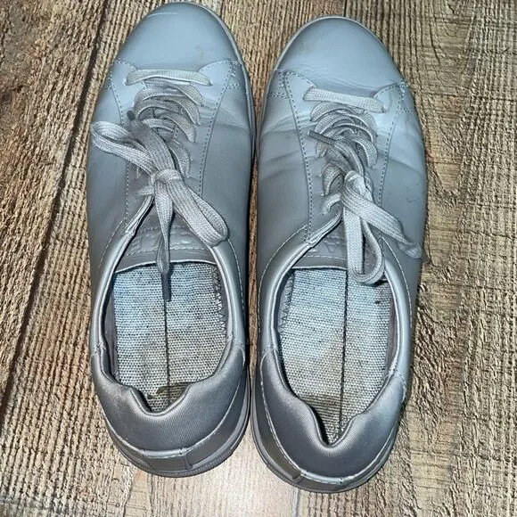 Clae BRADLEY &quot;TONAL&quot;Perla Grey Leather sneakers