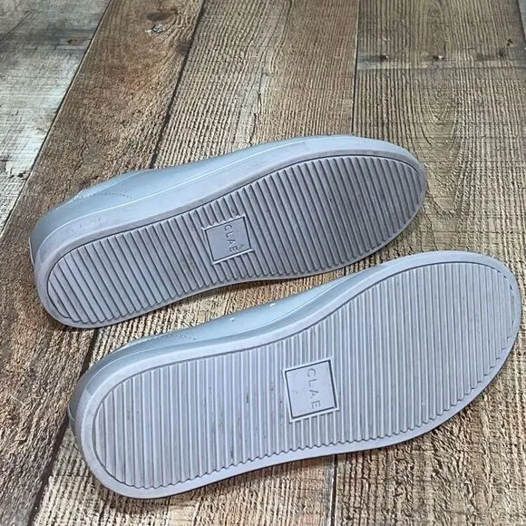 Clae BRADLEY &quot;TONAL&quot;Perla Grey Leather sneakers