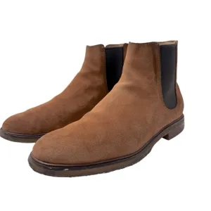 Clarks Clarkdale Gobi Slip On Chelsea Boots Mens 10 Brown Tan Suede 26136252