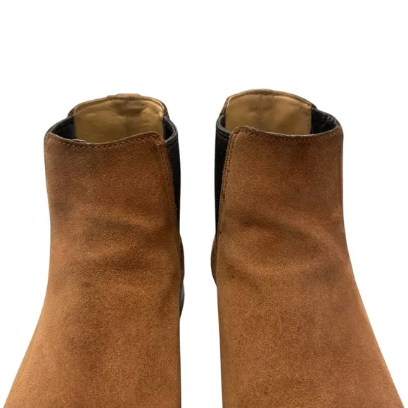 Clarks Clarkdale Gobi Slip On Chelsea Boots Mens 10 Brown Tan Suede 26136252