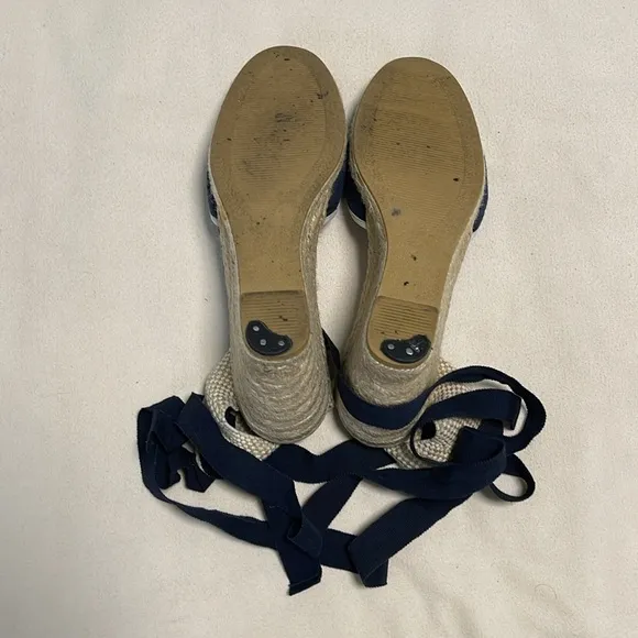 Coach Navy Blue Espadrilles (size 10)