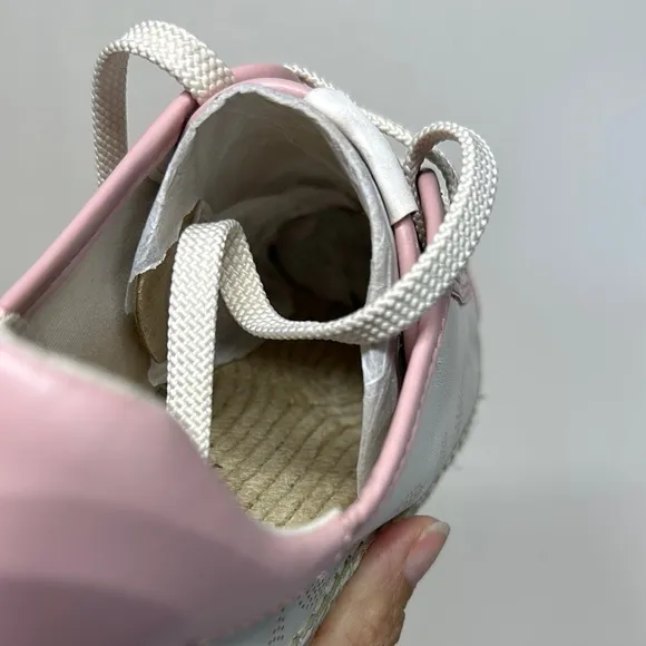 Coach Pink and White Leather Sneakers Never Wore (see photos)