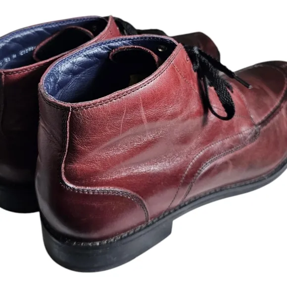 Cole Haan Air Harrison Burgundy Boots Mens Size US 11 M Deadstock