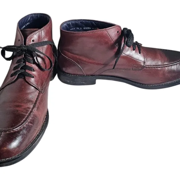 Cole Haan Air Harrison Burgundy Boots Mens Size US 11 M Deadstock