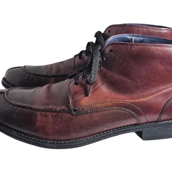 Cole Haan Air Harrison Burgundy Boots Mens Size US 11 M Deadstock