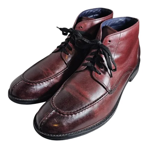 Cole Haan Air Harrison Burgundy Boots Mens Size US 11 M Deadstock