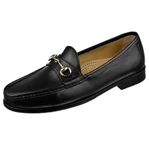 Cole Haan Ascot II Black Leather Horse Bit Loafers Size 11M
