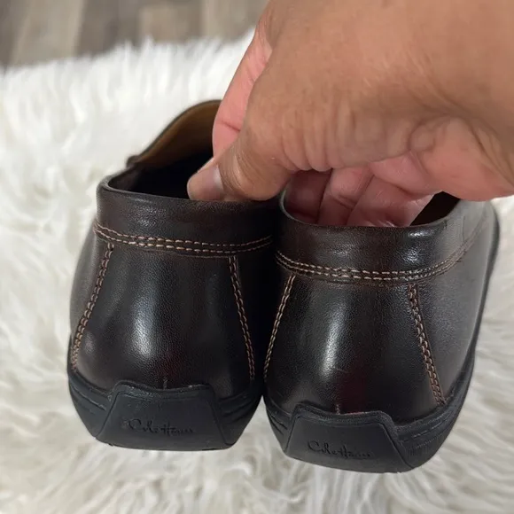 Cole Haan Brown Leather Penny Loafers Size 10