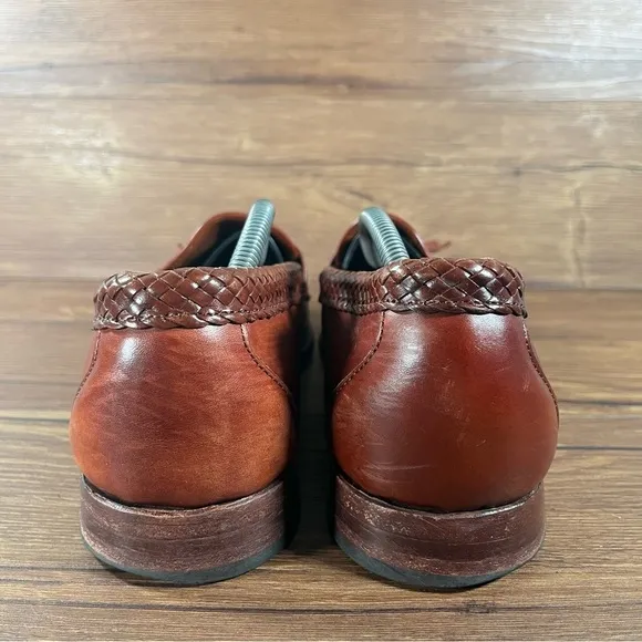 Cole Haan Brown Leather Tassel Loafers Dress Shoes Men’s Size 11E